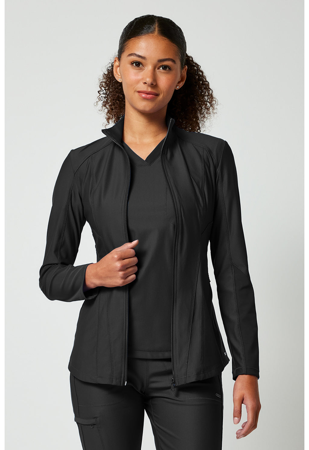 Cherokee Form Women's CK398 Zip Front Jacket