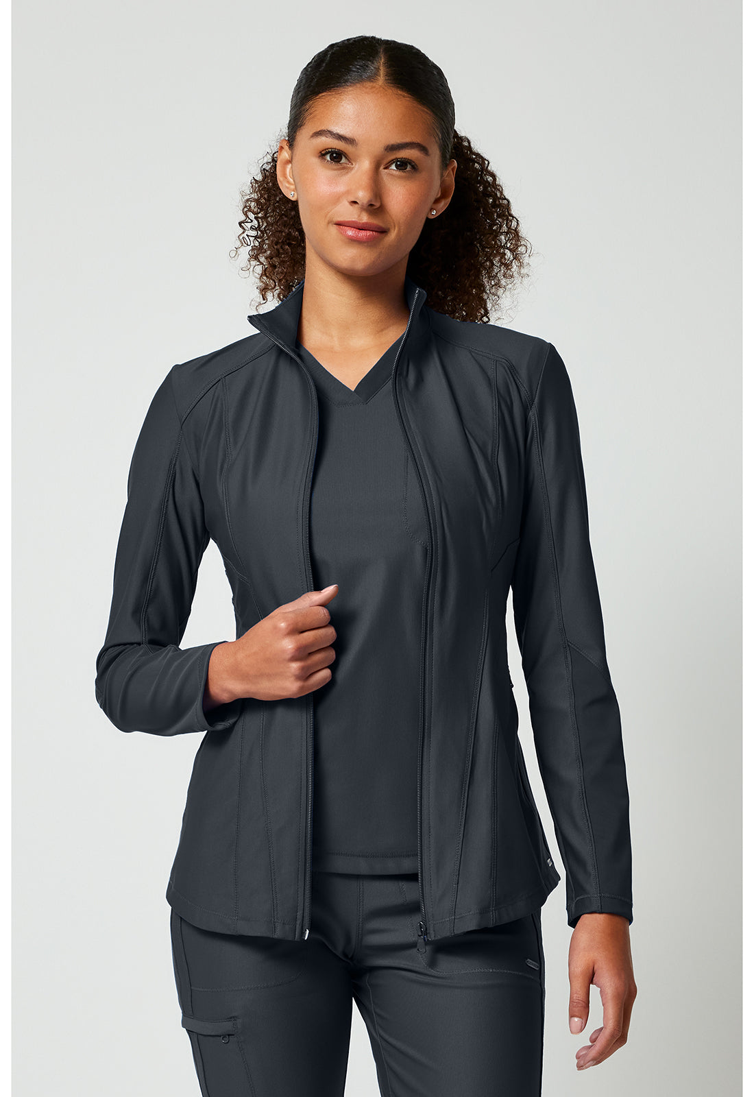 Cherokee Form Women's CK398 Zip Front Jacket