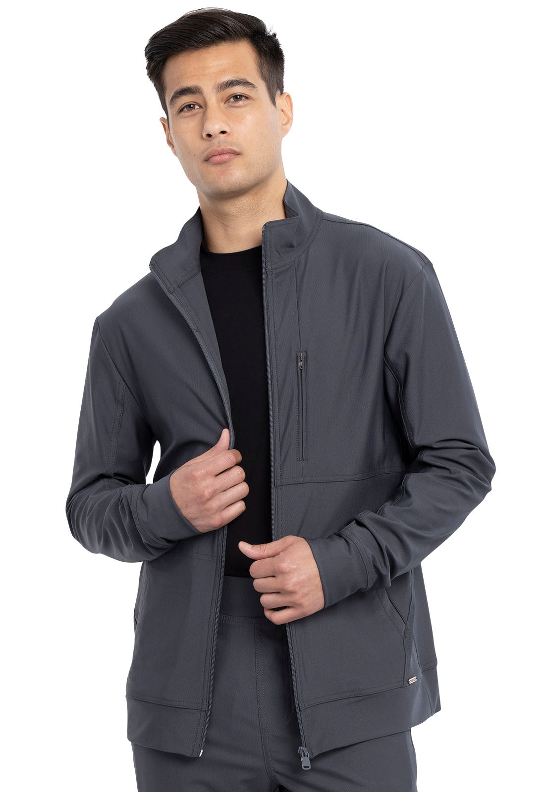 Cherokee Form Men's CK399 Men's Zip Front Jacket