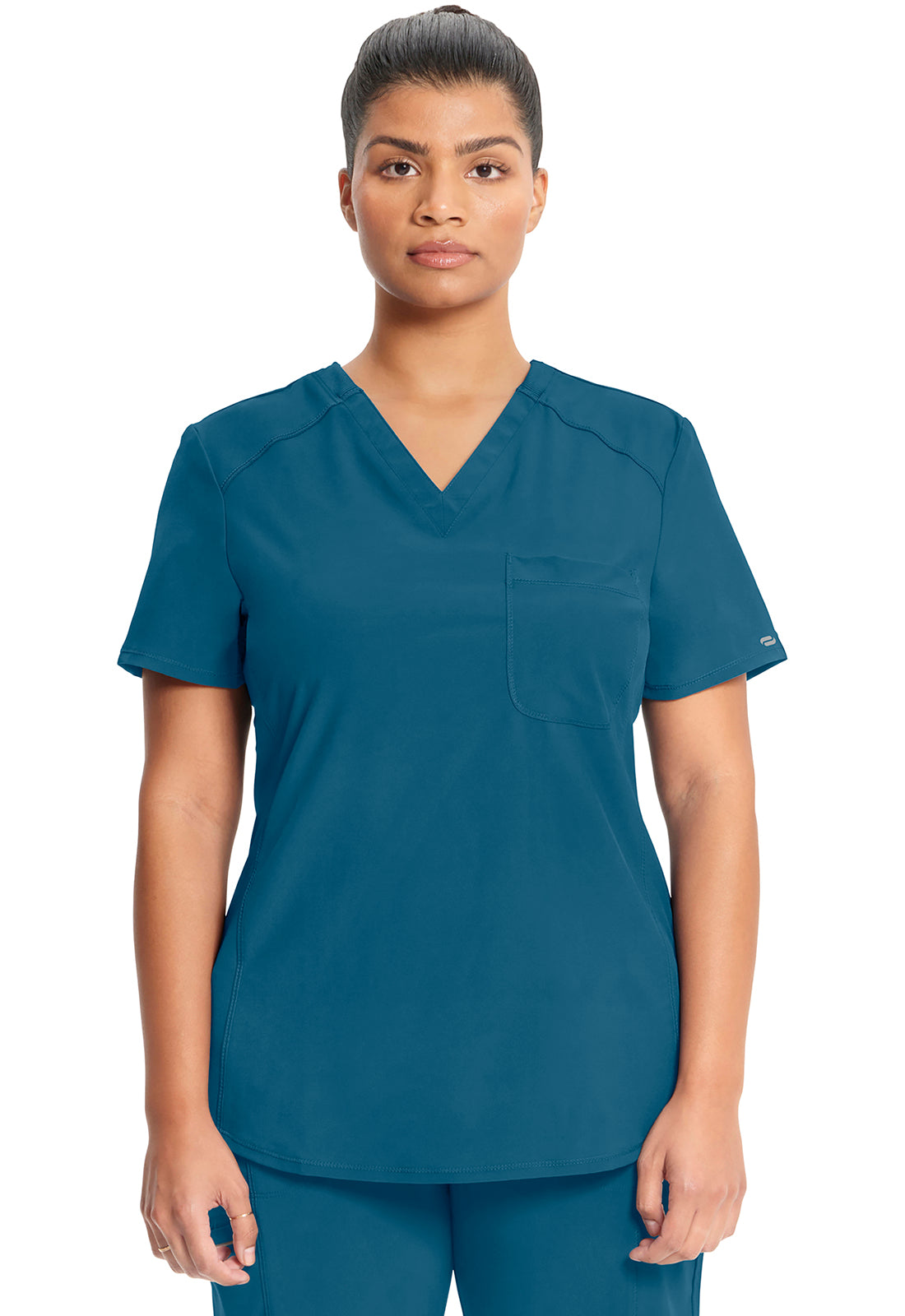 Cherokee Infinity Women's CK687A Tuckable V-Neck Top