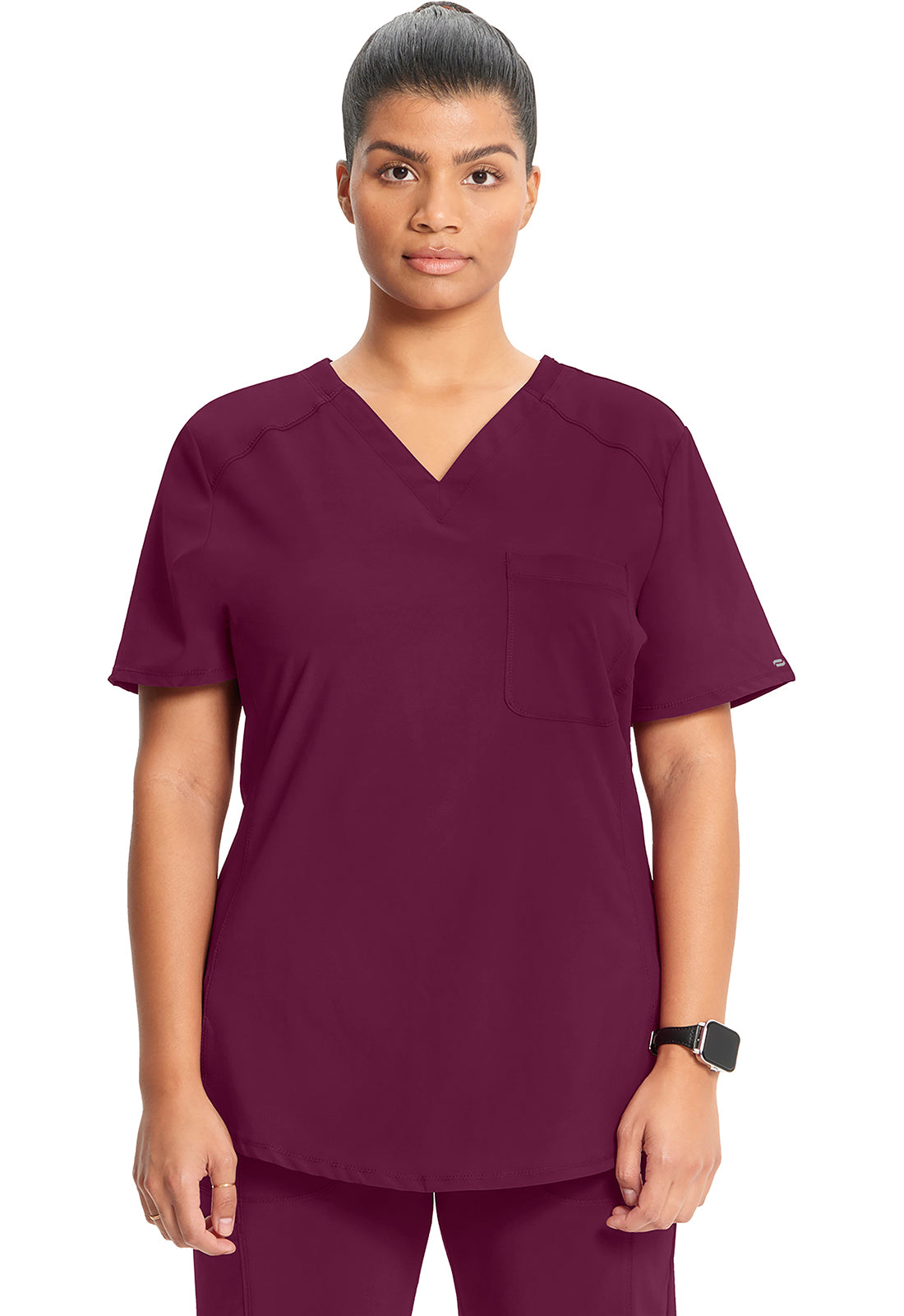 Cherokee Infinity Women's CK687A Tuckable V-Neck Top