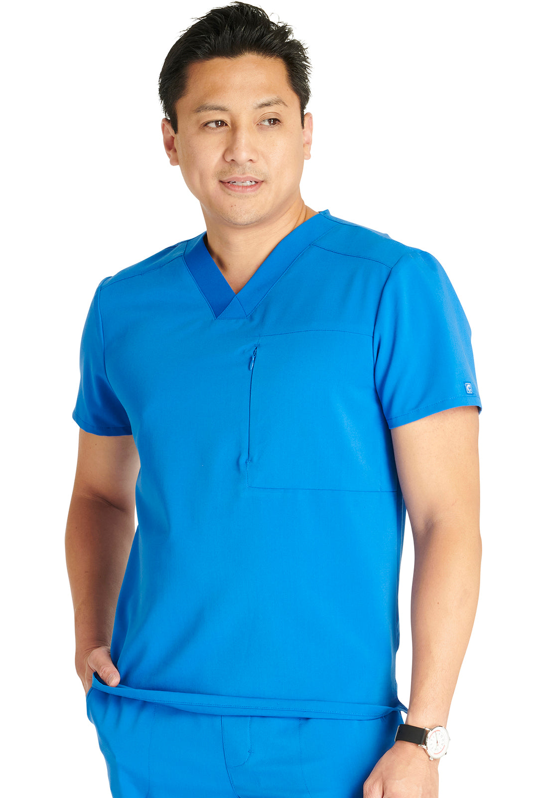 Cherokee Atmos Men's CK718A Men's V-Neck Top