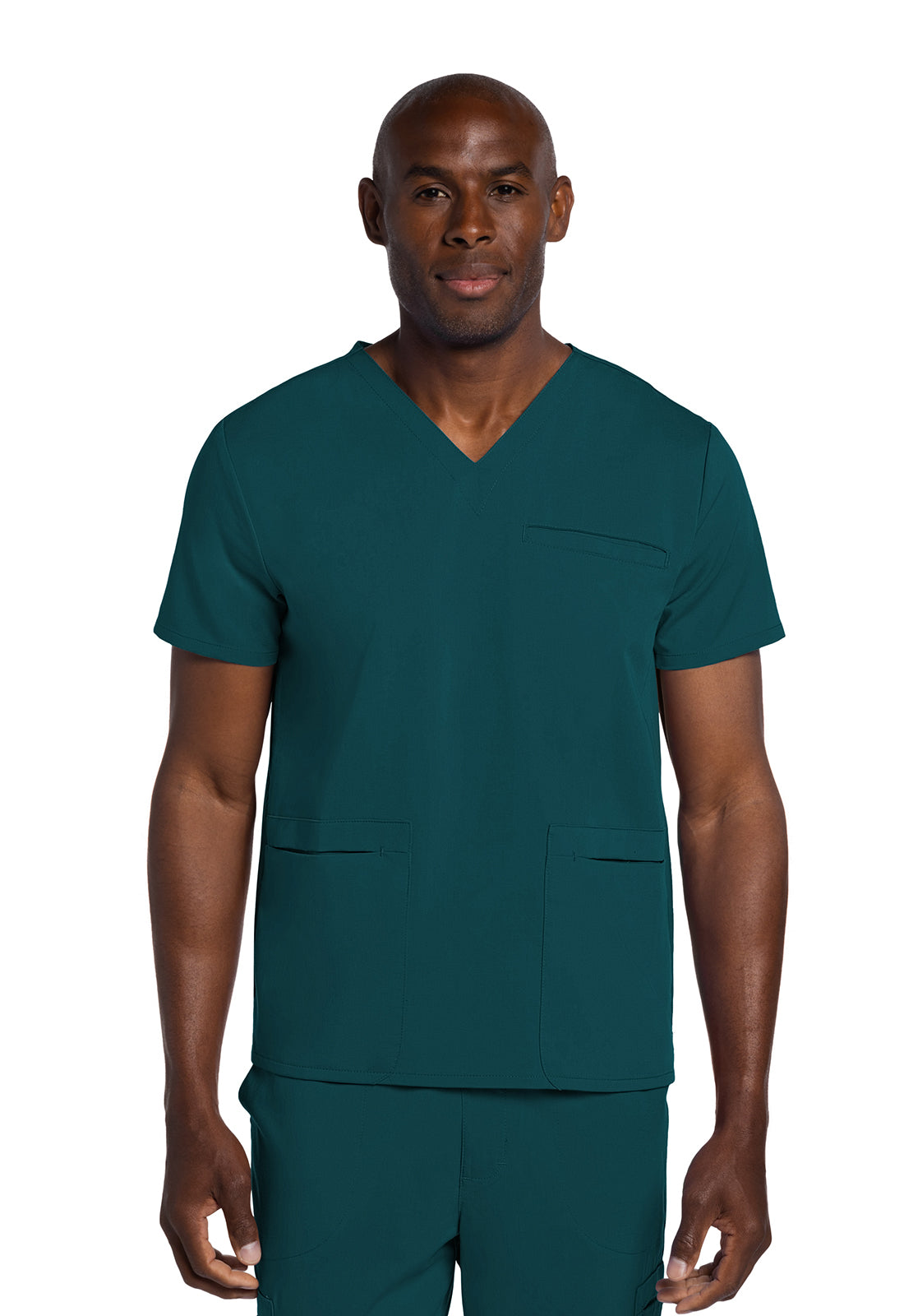 Cherokee Atmos Men's CK719A Men's V-Neck Top