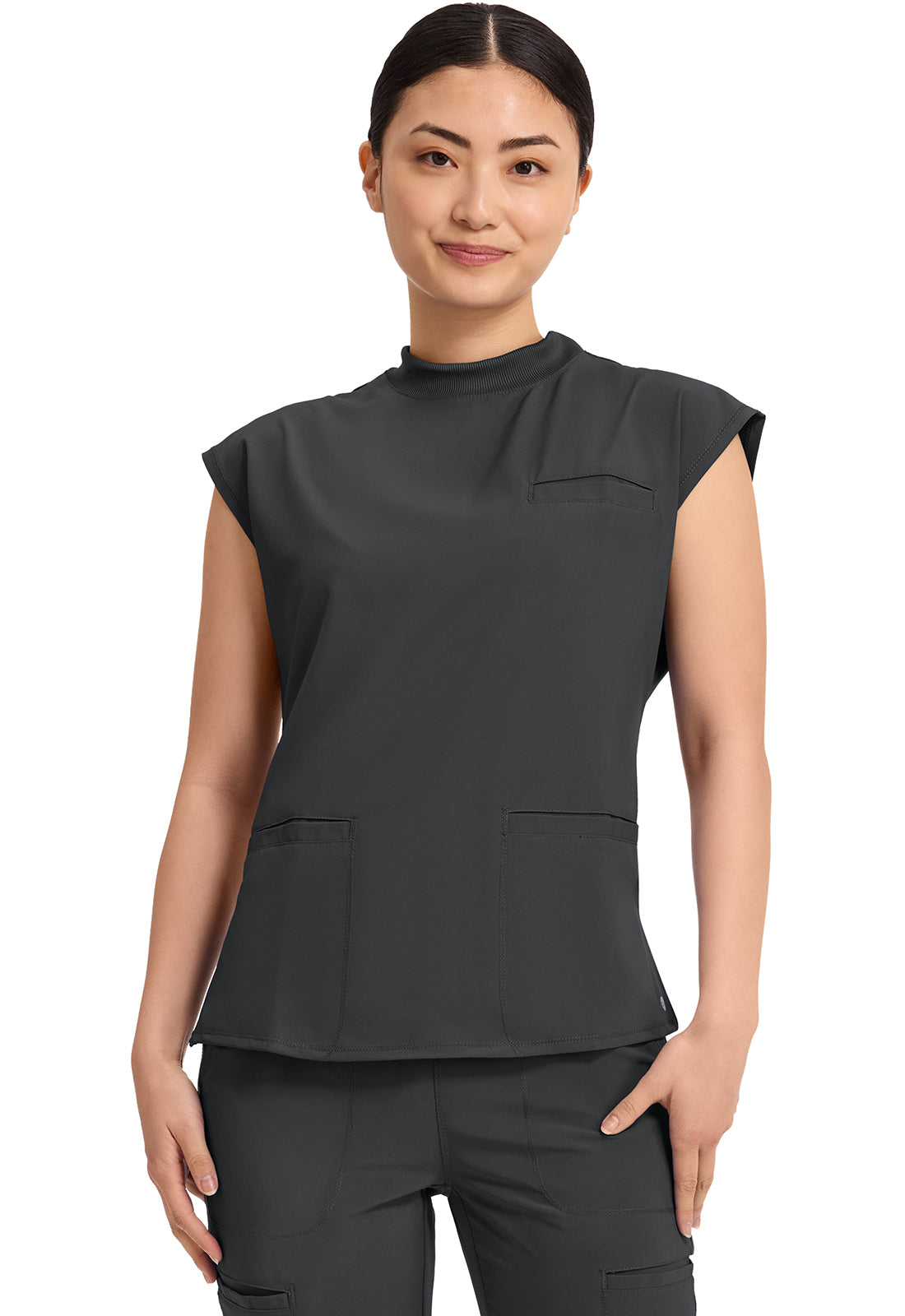 Cherokee Infinity Women's CK742A Mock Neck Top