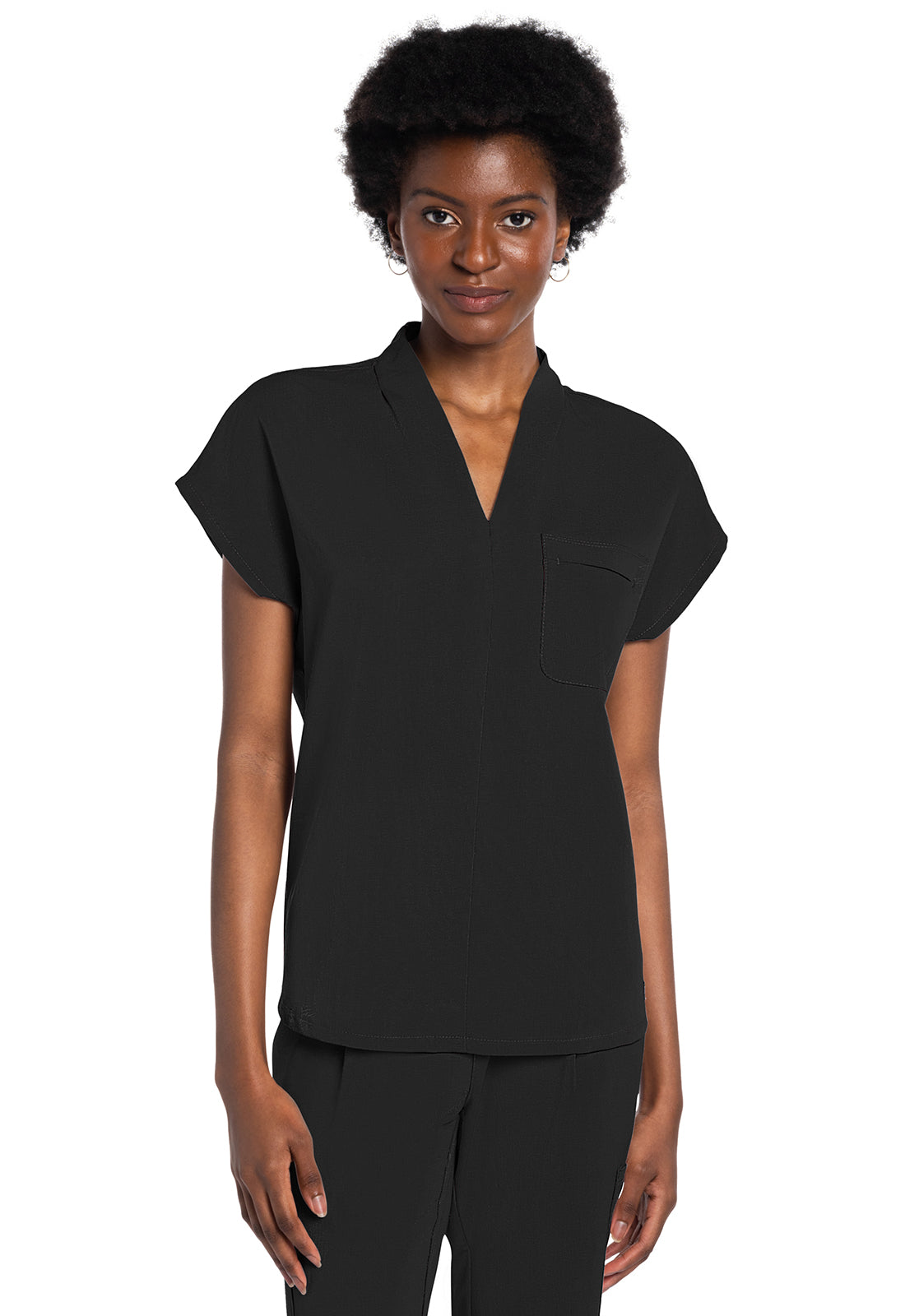 Cherokee Atmos Women's CK758A V-Neck Tuckable Top