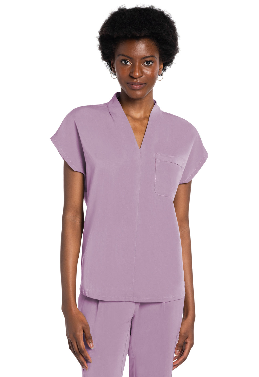 Cherokee Atmos Women's CK758A V-Neck Tuckable Top