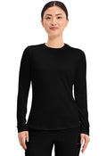Cherokee Basics Women's CK773 Long Sleeve Underscrub Knit Tee