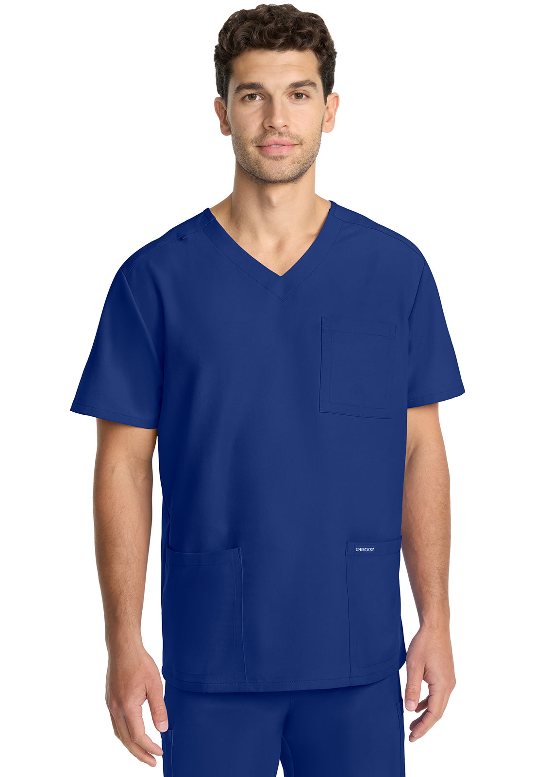 Cherokee WW Originals Ultra Men's CK783A Men's 3-Pocket V-Neck Top