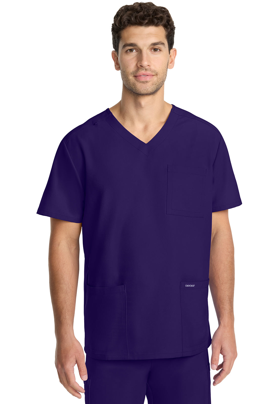 Cherokee WW Originals Ultra Men's CK783A Men's 3-Pocket V-Neck Top