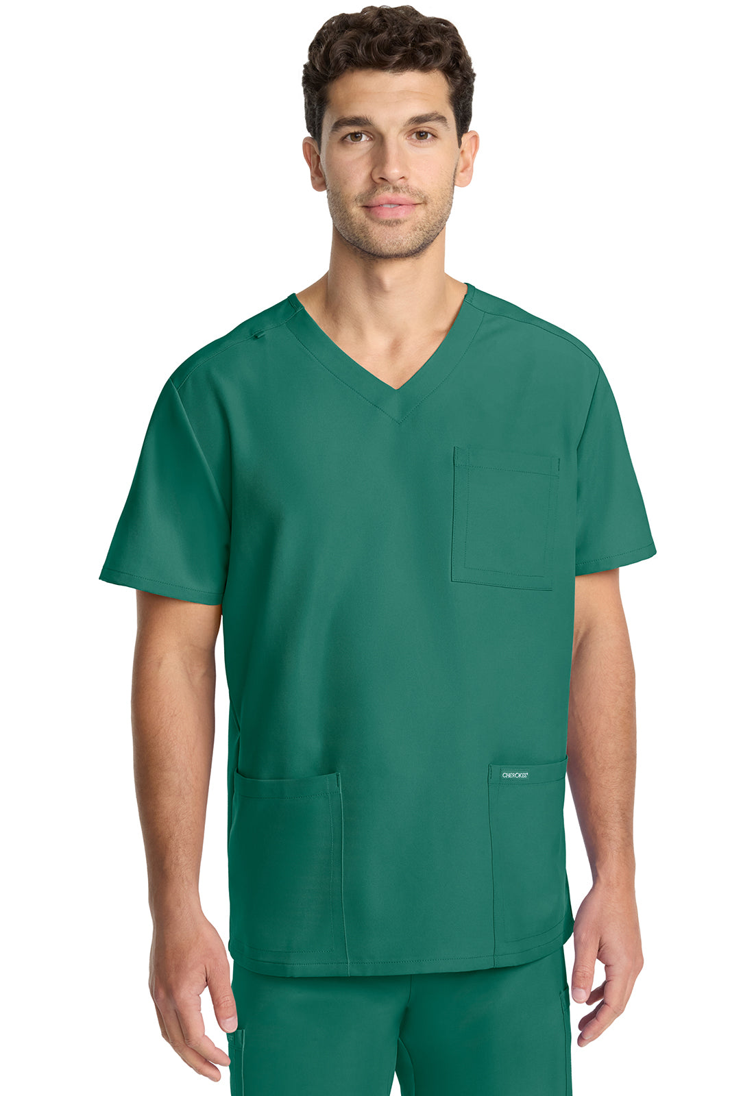 Cherokee WW Originals Ultra Men's CK783A Men's 3-Pocket V-Neck Top