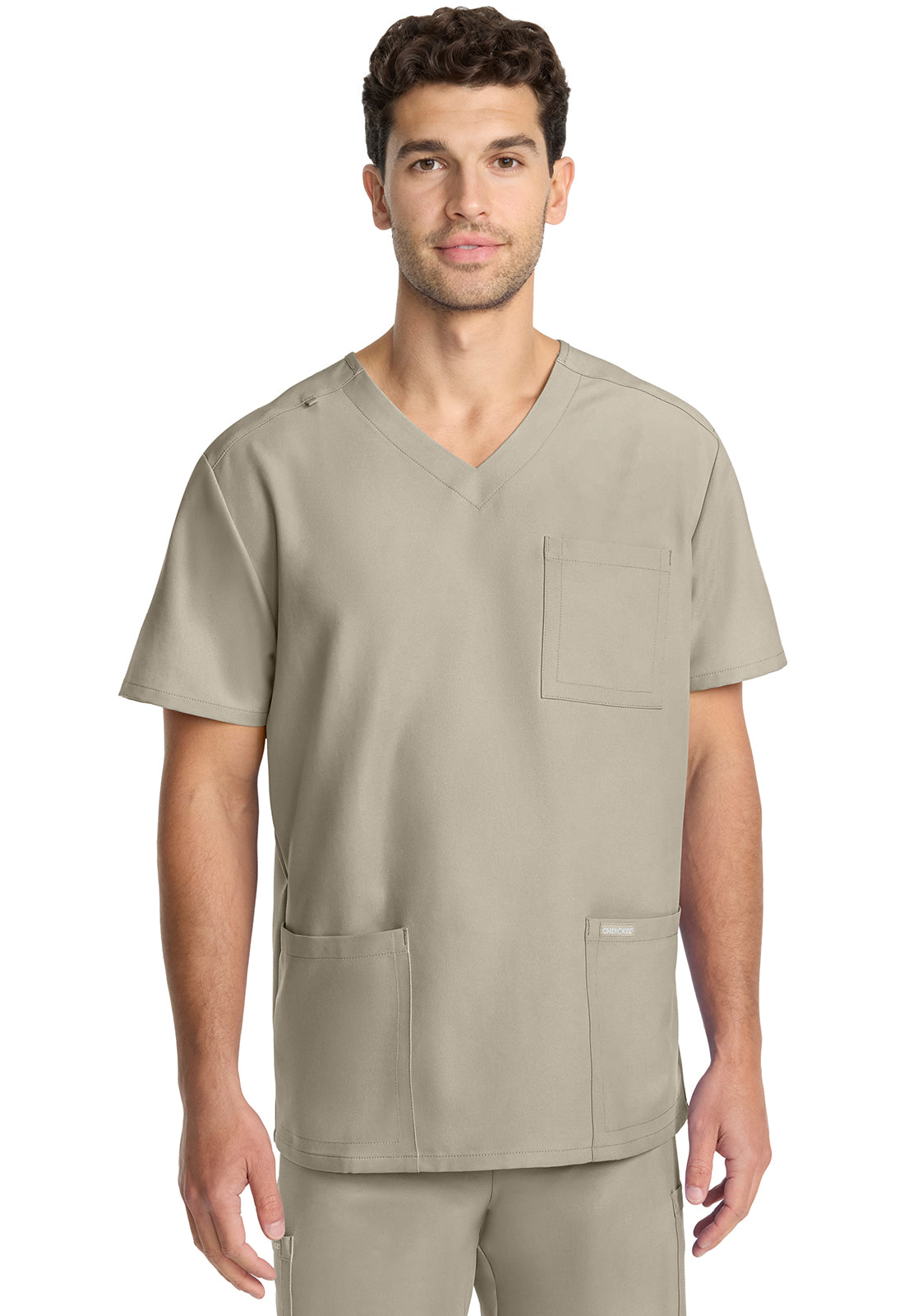 Cherokee WW Originals Ultra Men's CK783A Men's 3-Pocket V-Neck Top