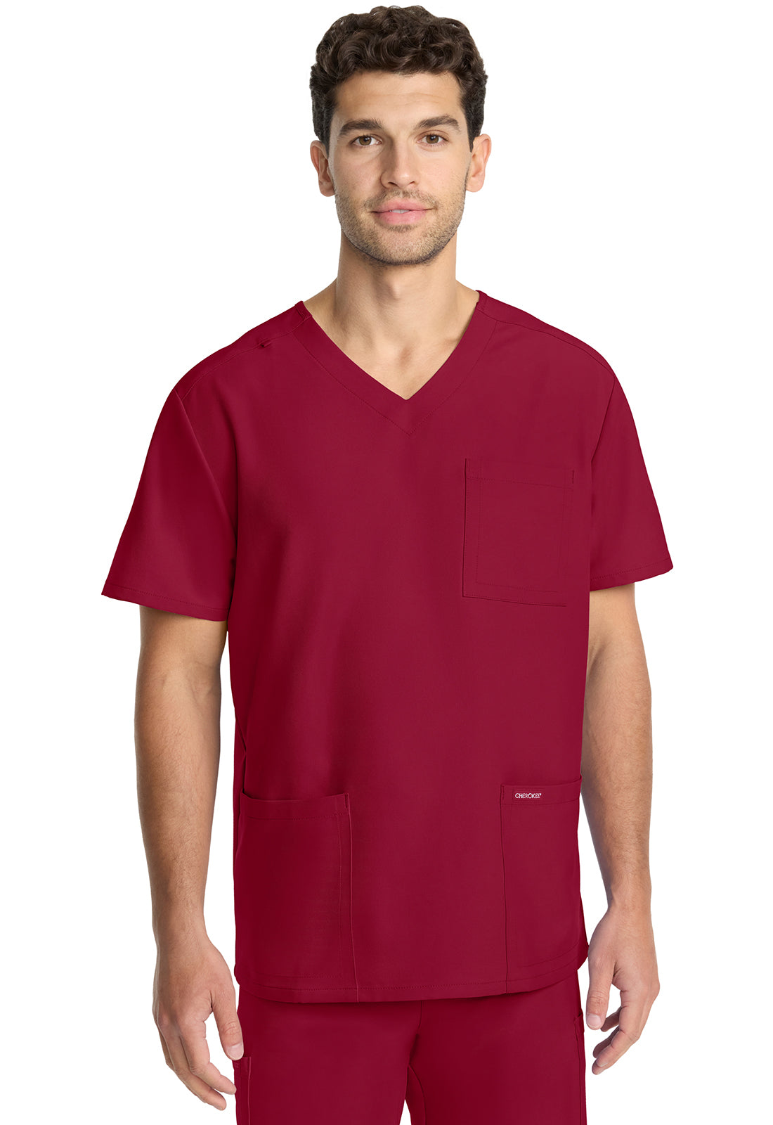 Cherokee WW Originals Ultra Men's CK783A Men's 3-Pocket V-Neck Top