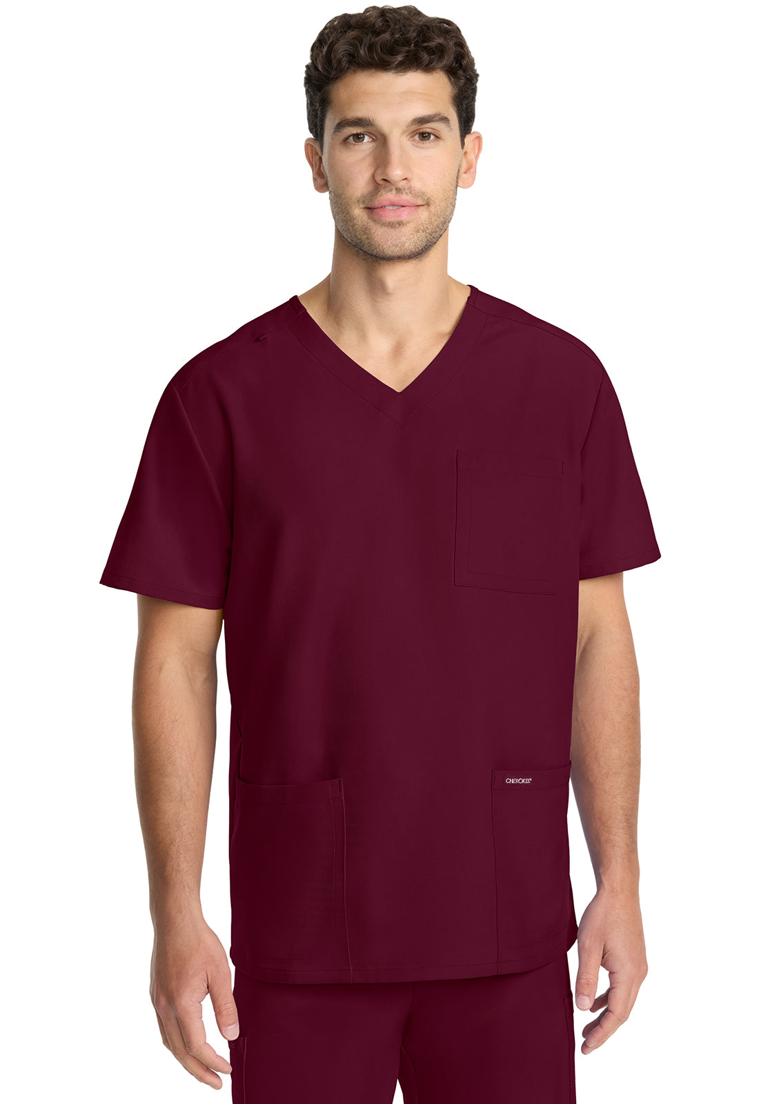 Cherokee WW Originals Ultra Men's CK783A Men's 3-Pocket V-Neck Top