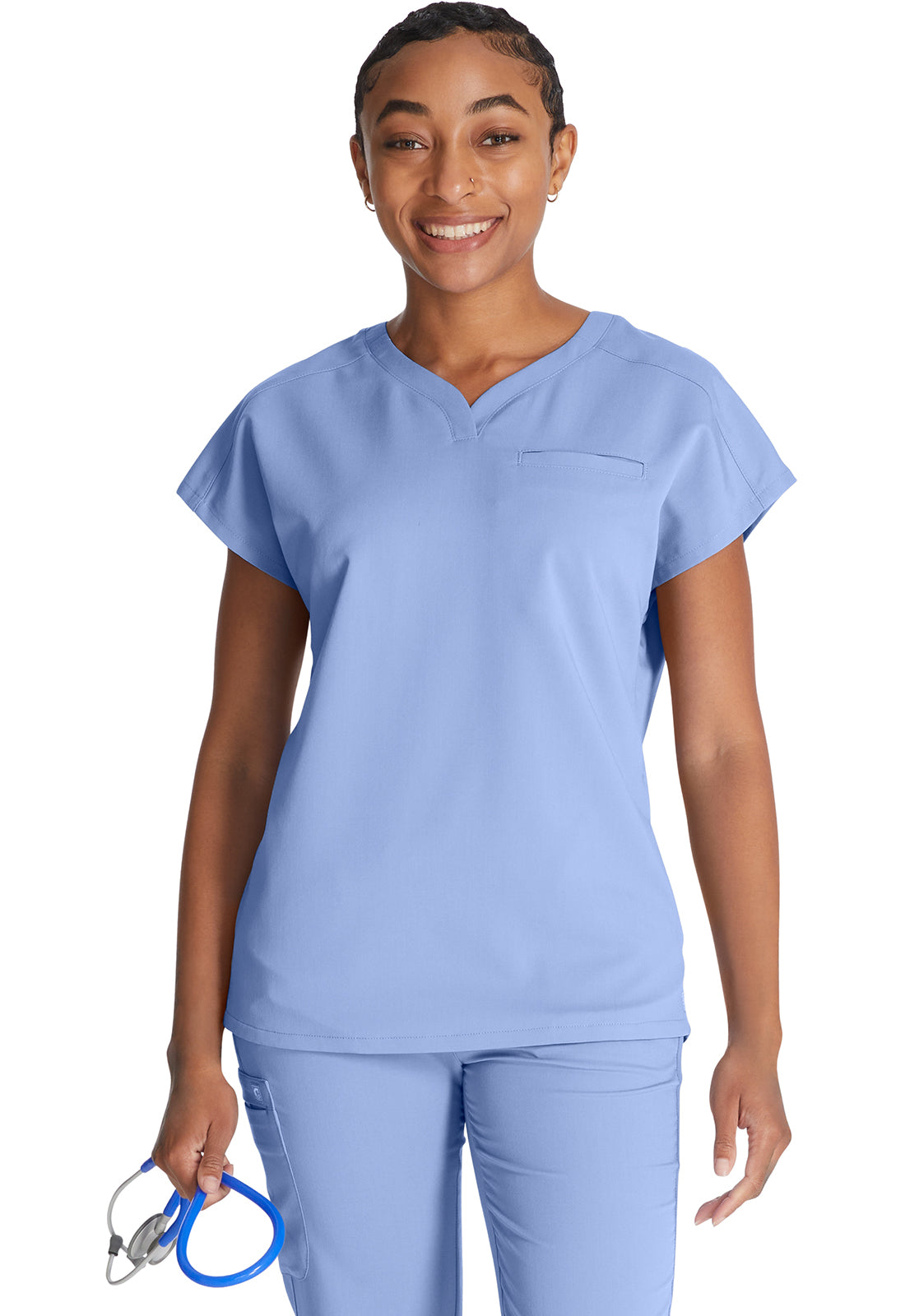 Cherokee Atmos Women's CK836A V-Neck Top