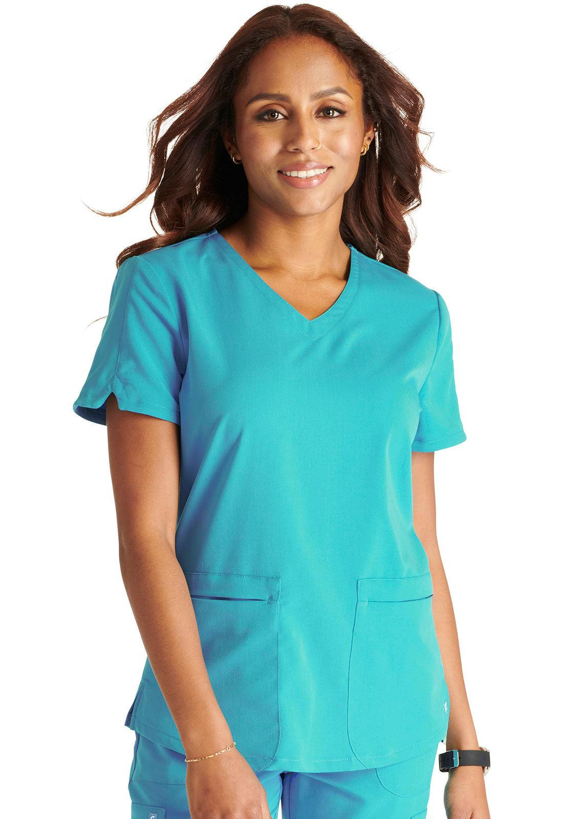 Cherokee Atmos Women's CK837A V-Neck Top