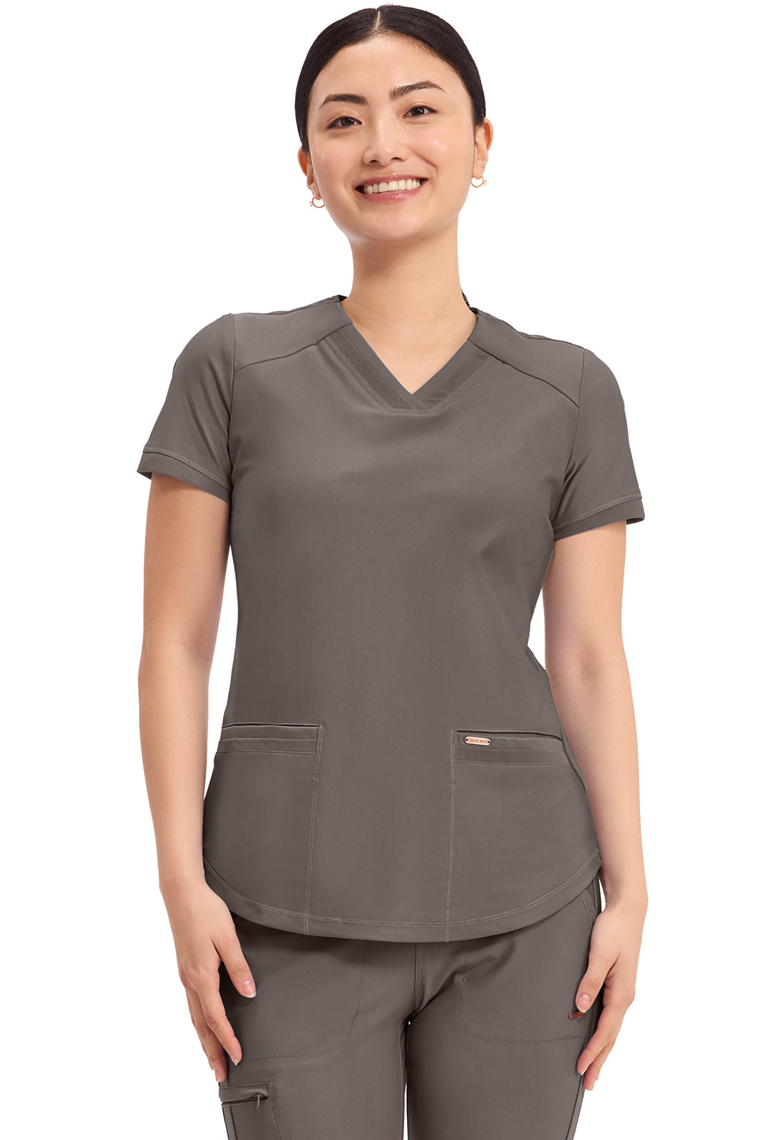 Cherokee Form Women's CK840 V-Neck Top