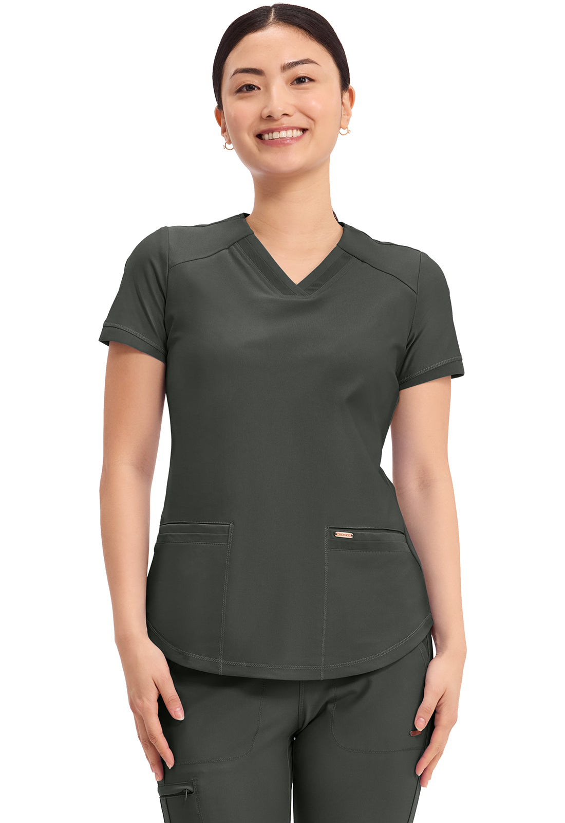 Cherokee Form Women's CK840 V-Neck Top