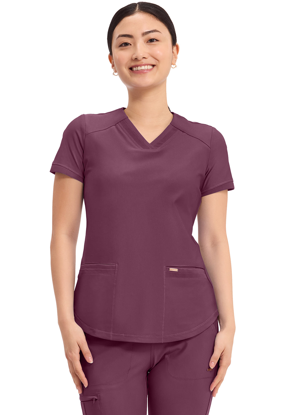 Cherokee Form Women's CK840 V-Neck Top
