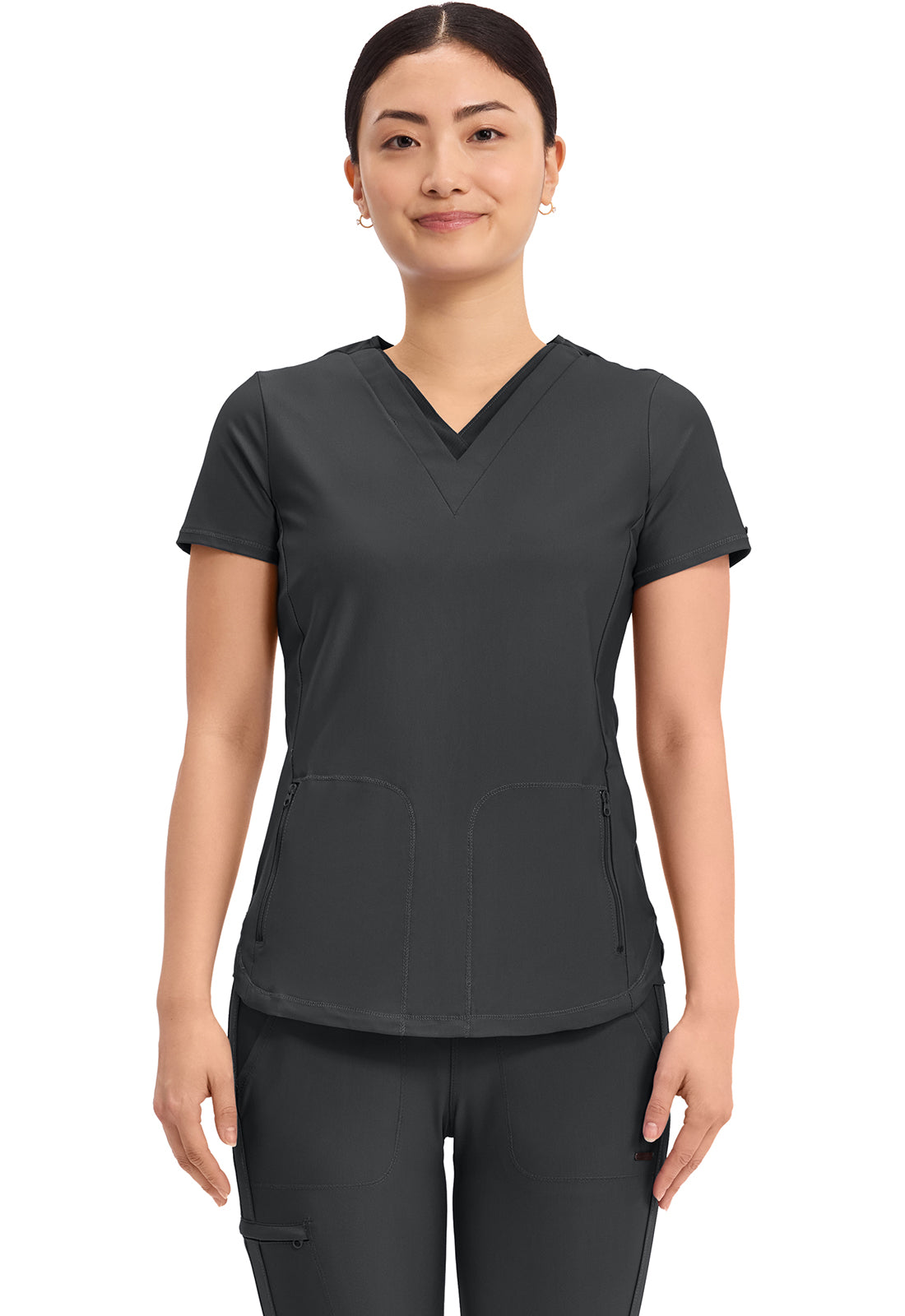 Cherokee Form Women's CK843 V Neck Top