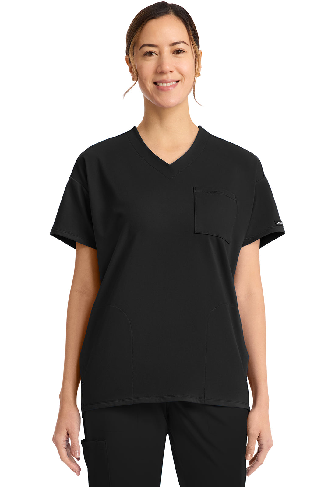 Cherokee Achieve Women's CK863 Women's 3 Pocket V-Neck Tunic