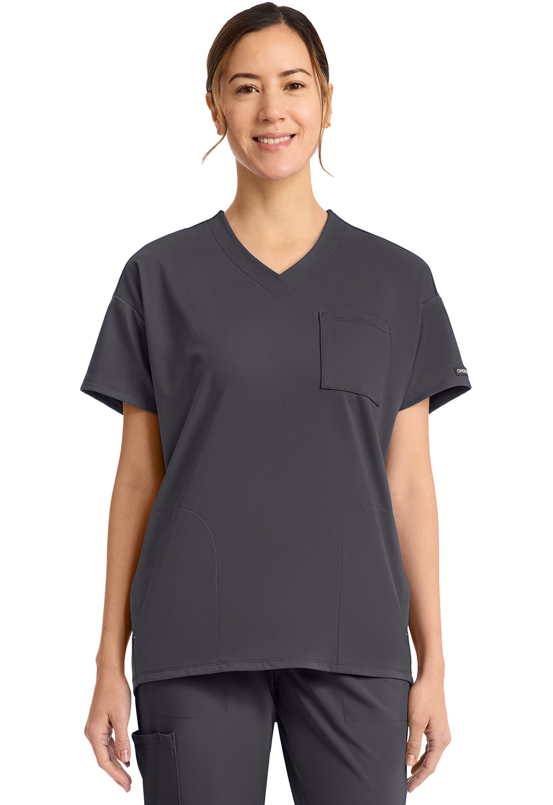 Cherokee Achieve Women's CK863 Women's 3 Pocket V-Neck Tunic