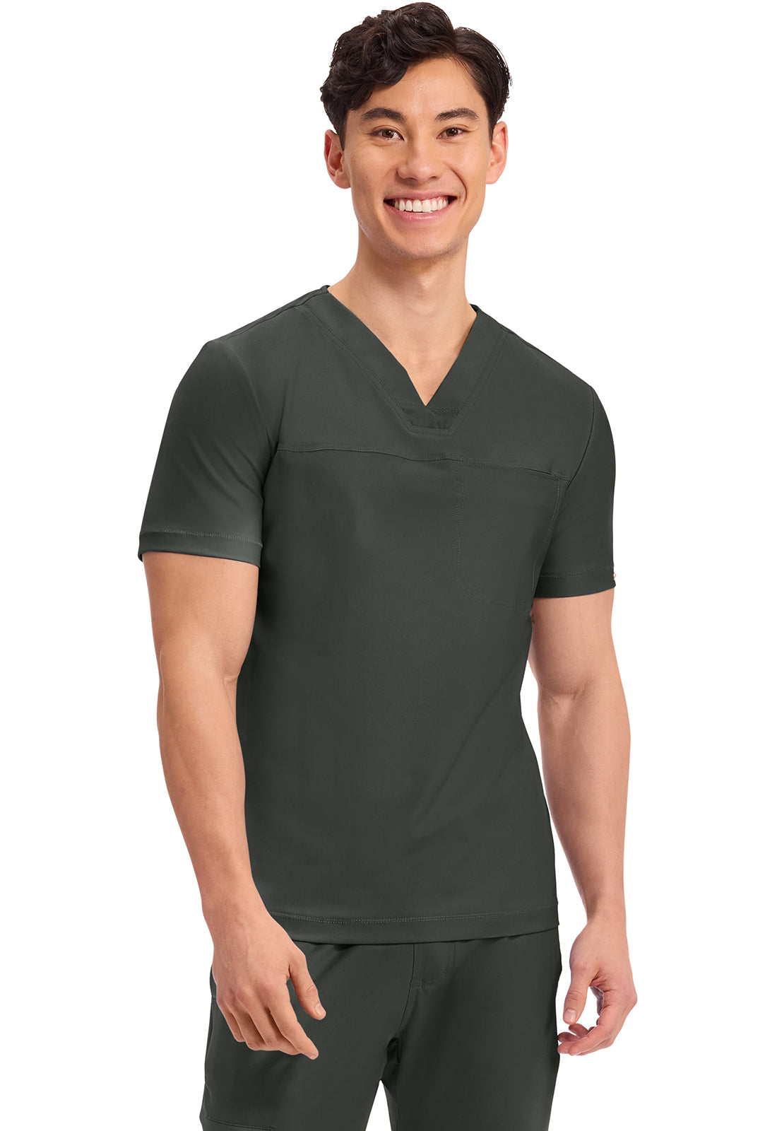 Cherokee Form Men's CK885 Men's Tuckable V-Neck Top