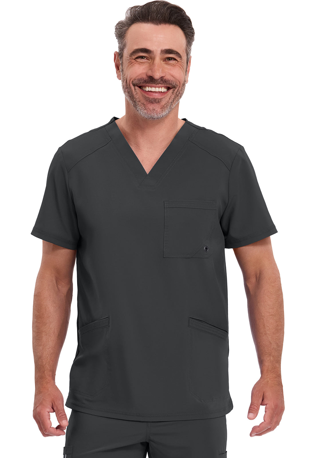 Cherokee Infinity Men's CK900A Men's V-Neck Top