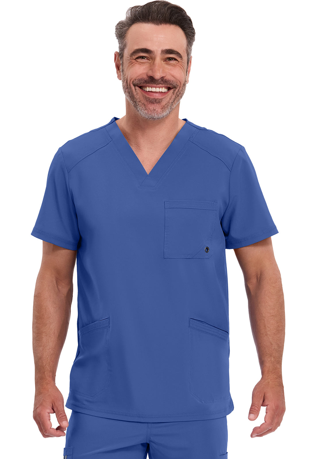 Cherokee Infinity Men's CK900A Men's V-Neck Top
