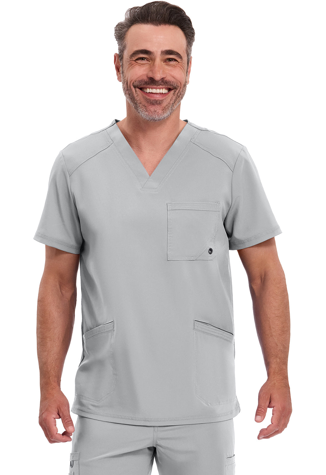 Cherokee Infinity Men's CK900A Men's V-Neck Top