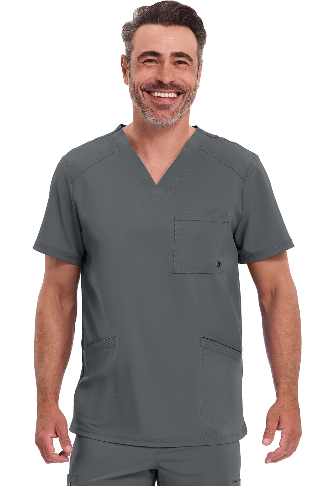 Cherokee Infinity Men's CK900A Men's V-Neck Top