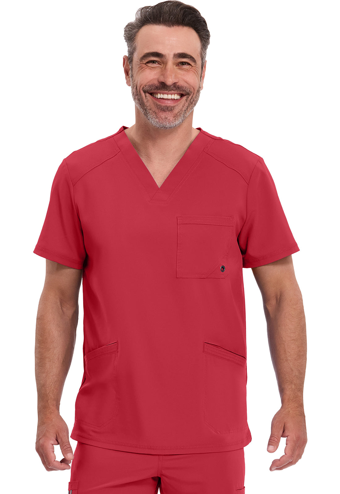 Cherokee Infinity Men's CK900A Men's V-Neck Top