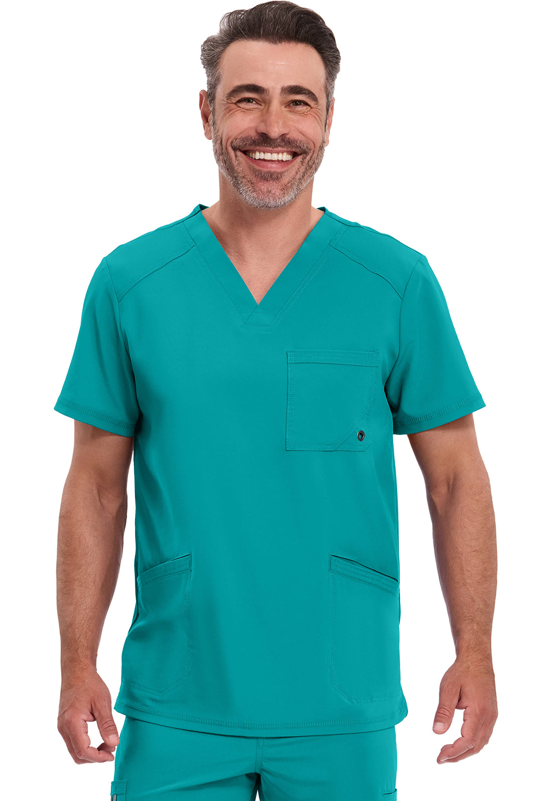 Cherokee Infinity Men's CK900A Men's V-Neck Top