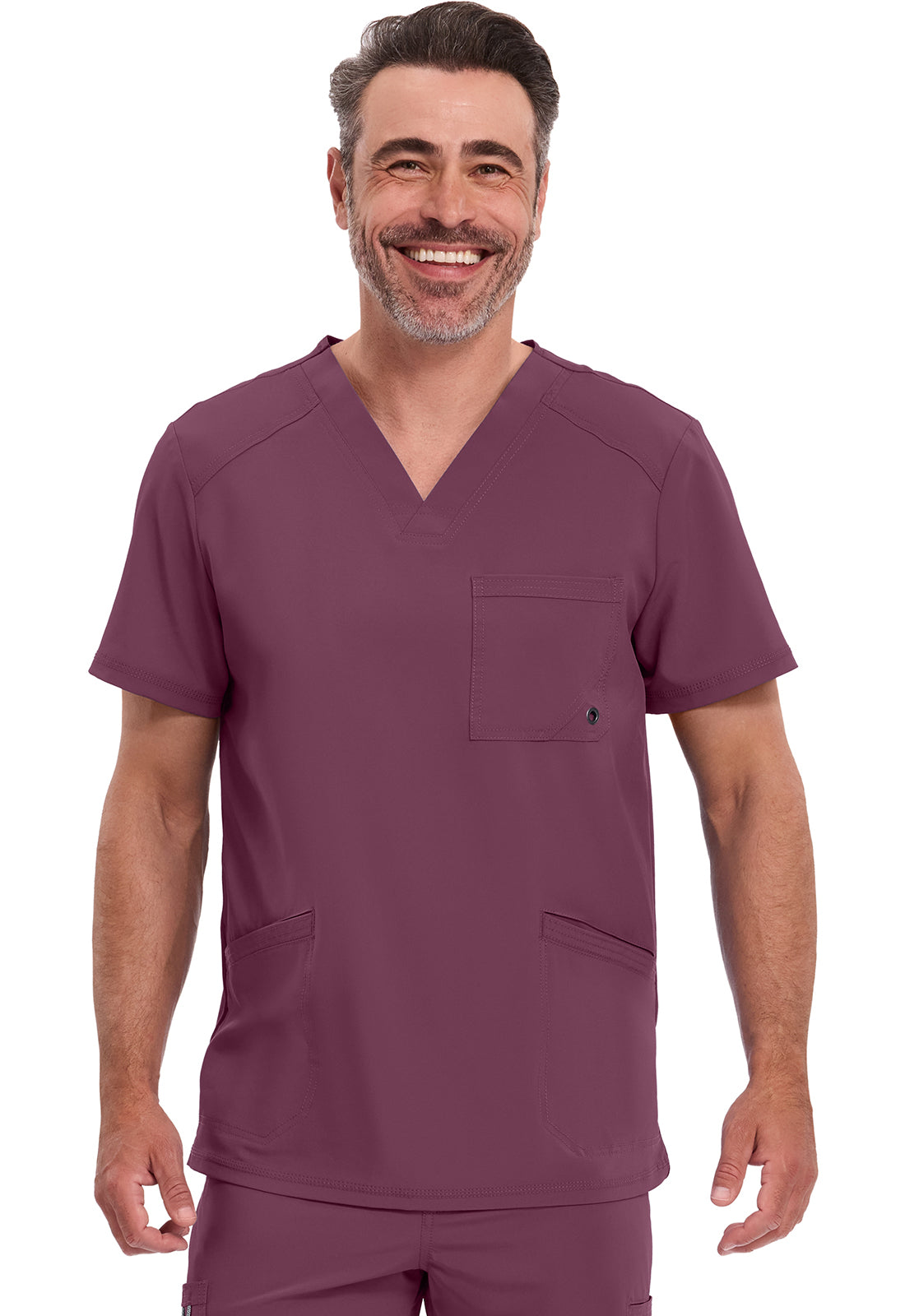 Cherokee Infinity Men's CK900A Men's V-Neck Top