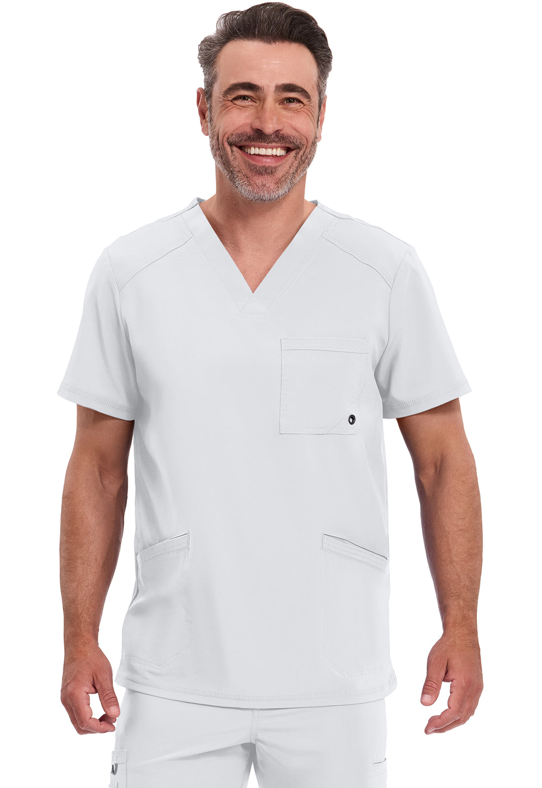 Cherokee Infinity Men's CK900A Men's V-Neck Top