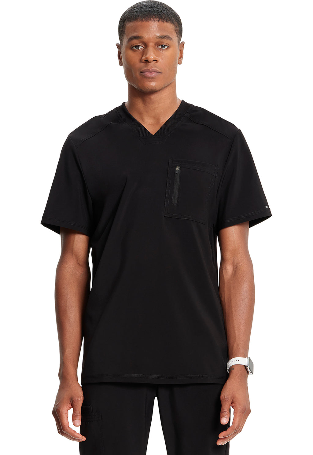 Cherokee Infinity Men's CK910A Men's Tuckable V-Neck Top