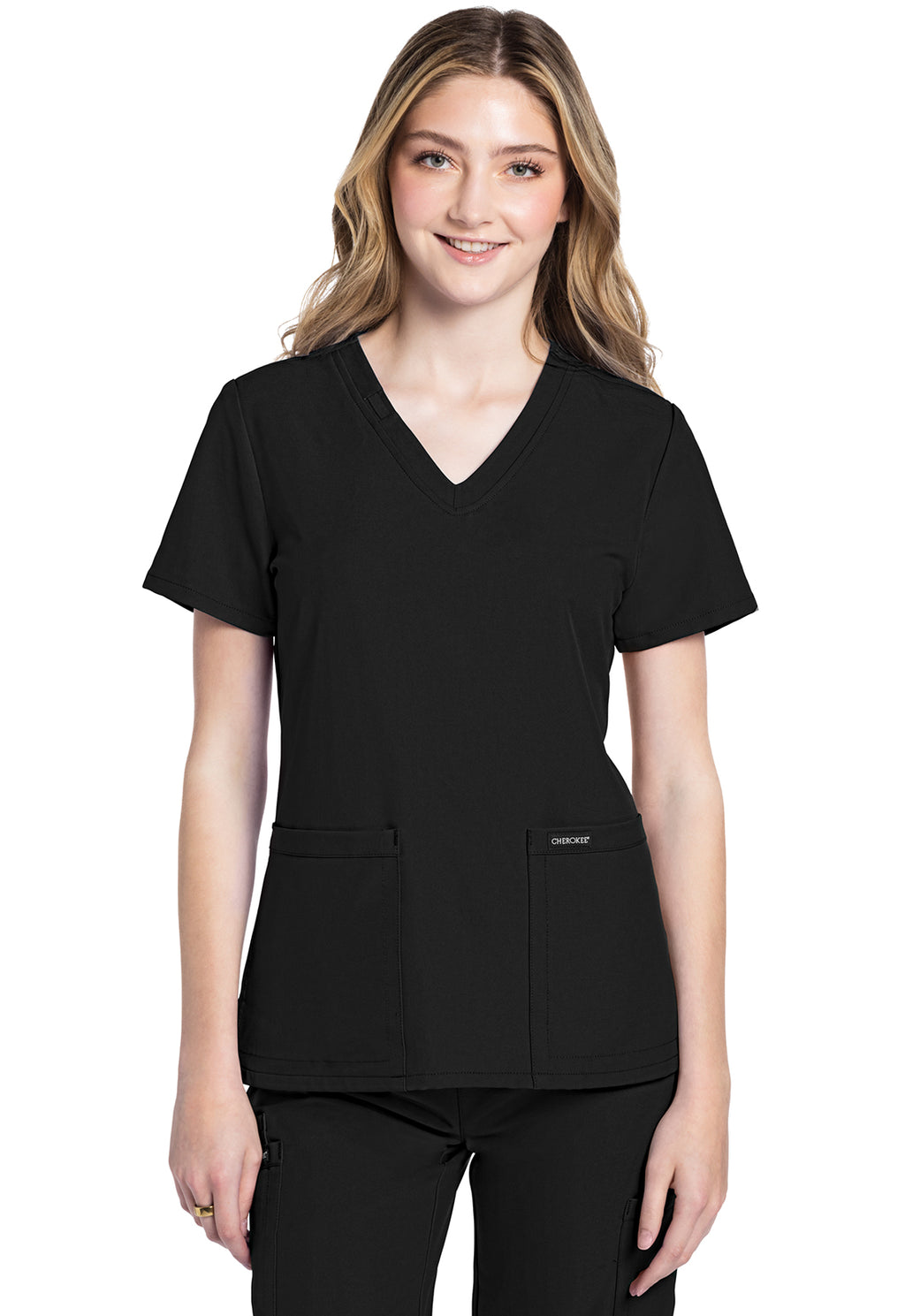 Cherokee WW Originals Ultra Women's CK953A V-Neck Top