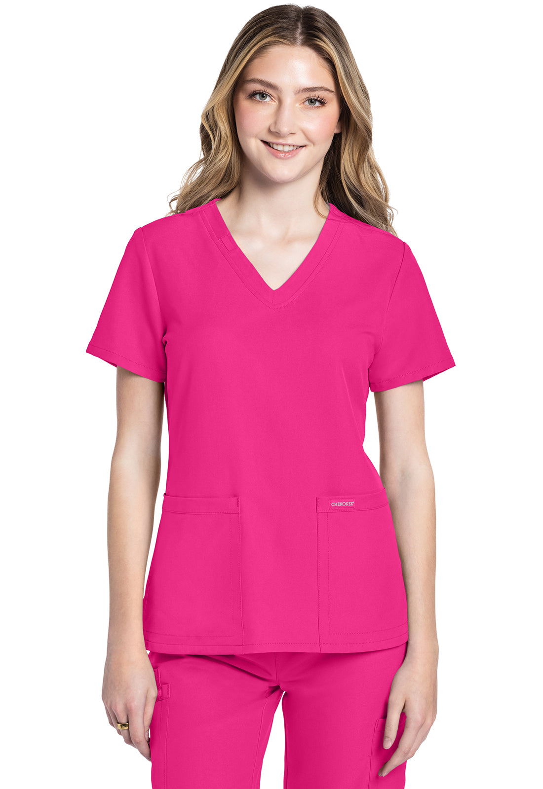 Cherokee WW Originals Ultra Women's CK953A V-Neck Top