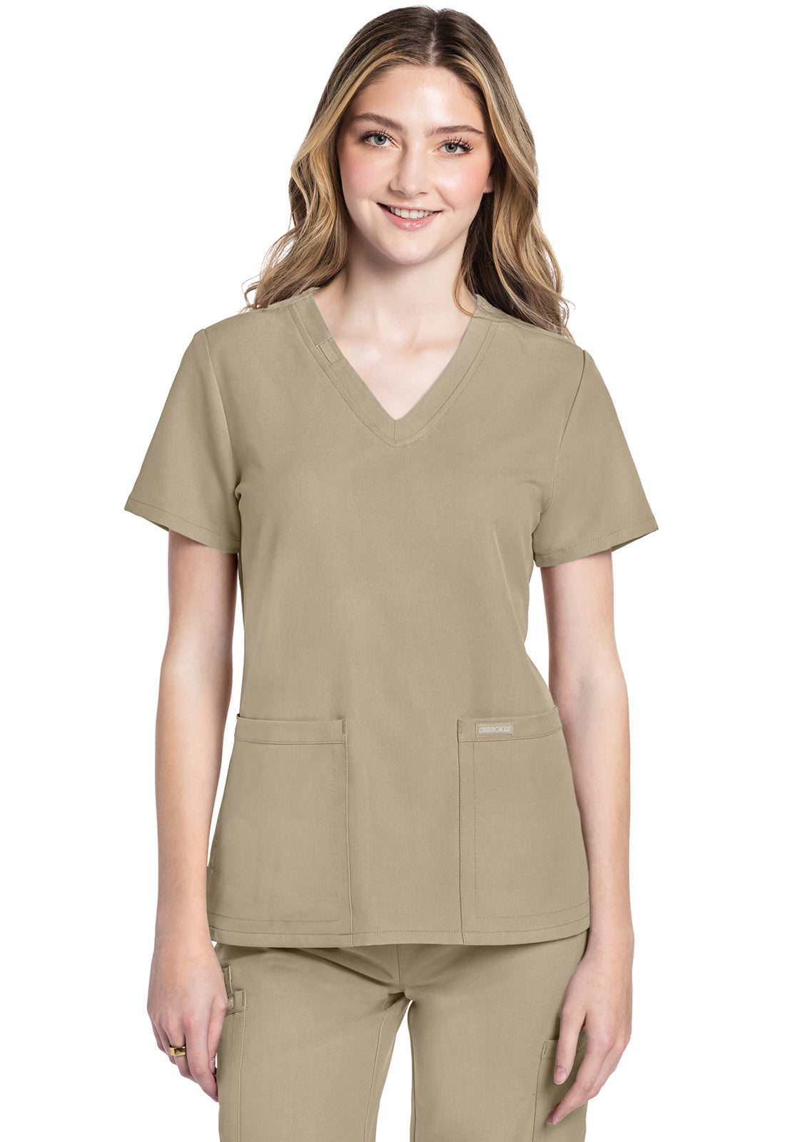 Cherokee WW Originals Ultra Women's CK953A V-Neck Top