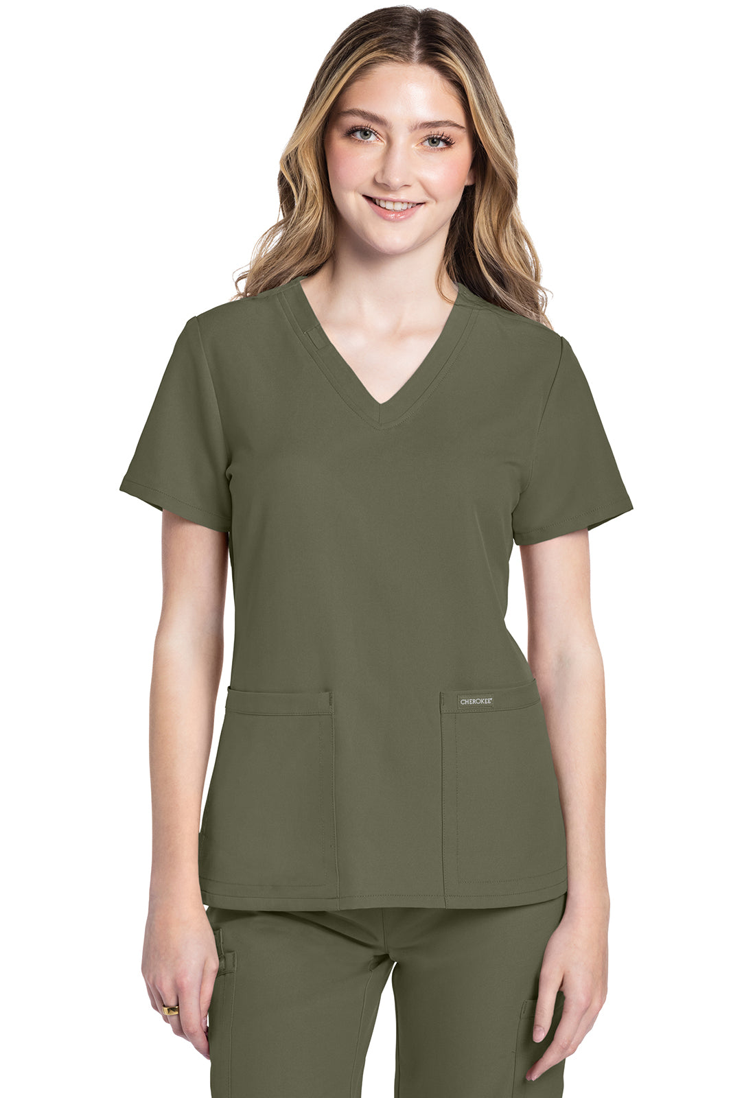 Cherokee WW Originals Ultra Women's CK953A V-Neck Top
