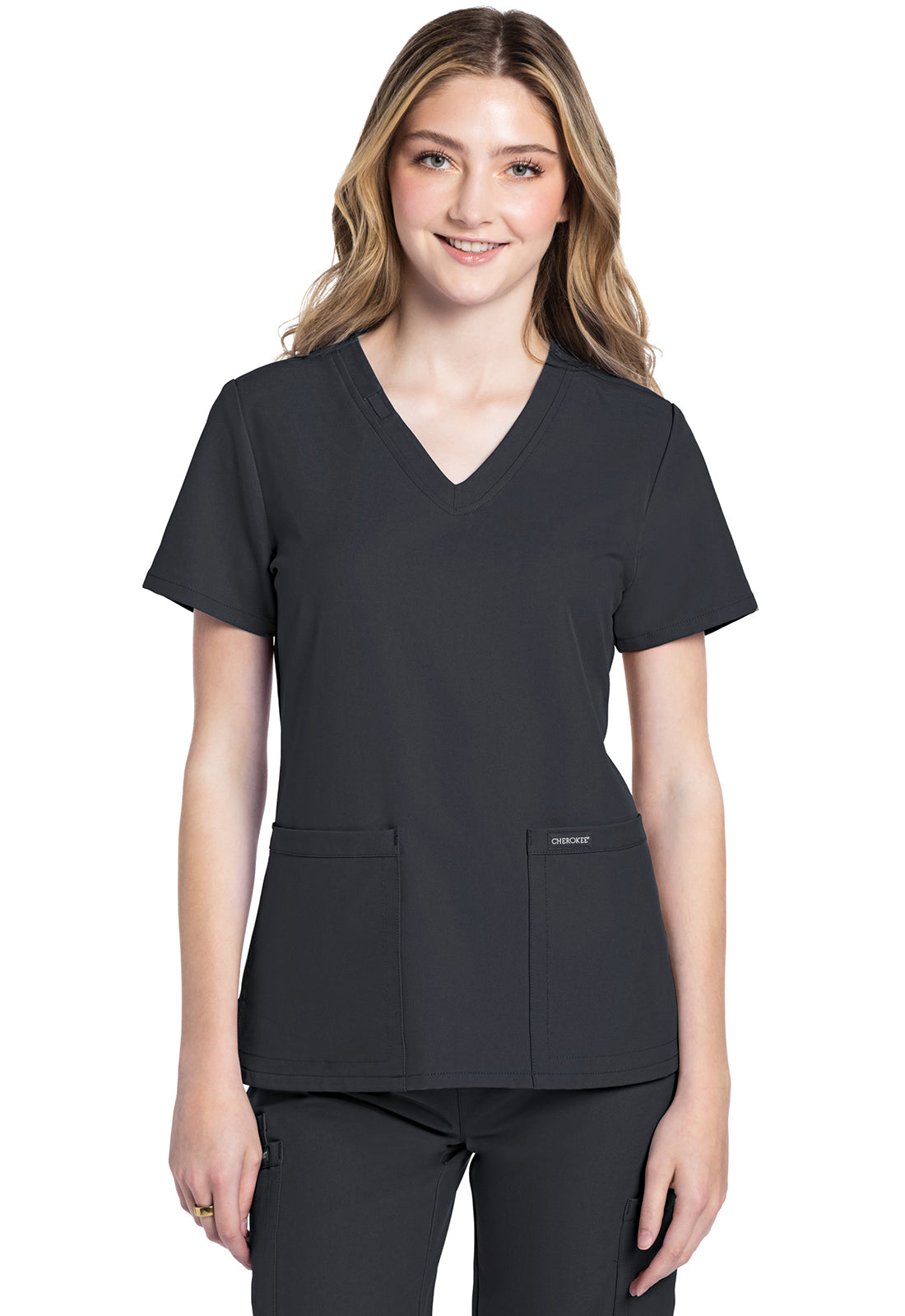 Cherokee WW Originals Ultra Women's CK953A V-Neck Top