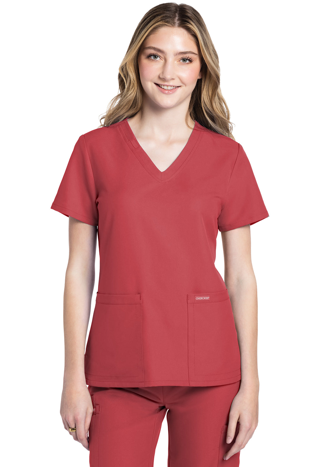 Cherokee WW Originals Ultra Women's CK953A V-Neck Top