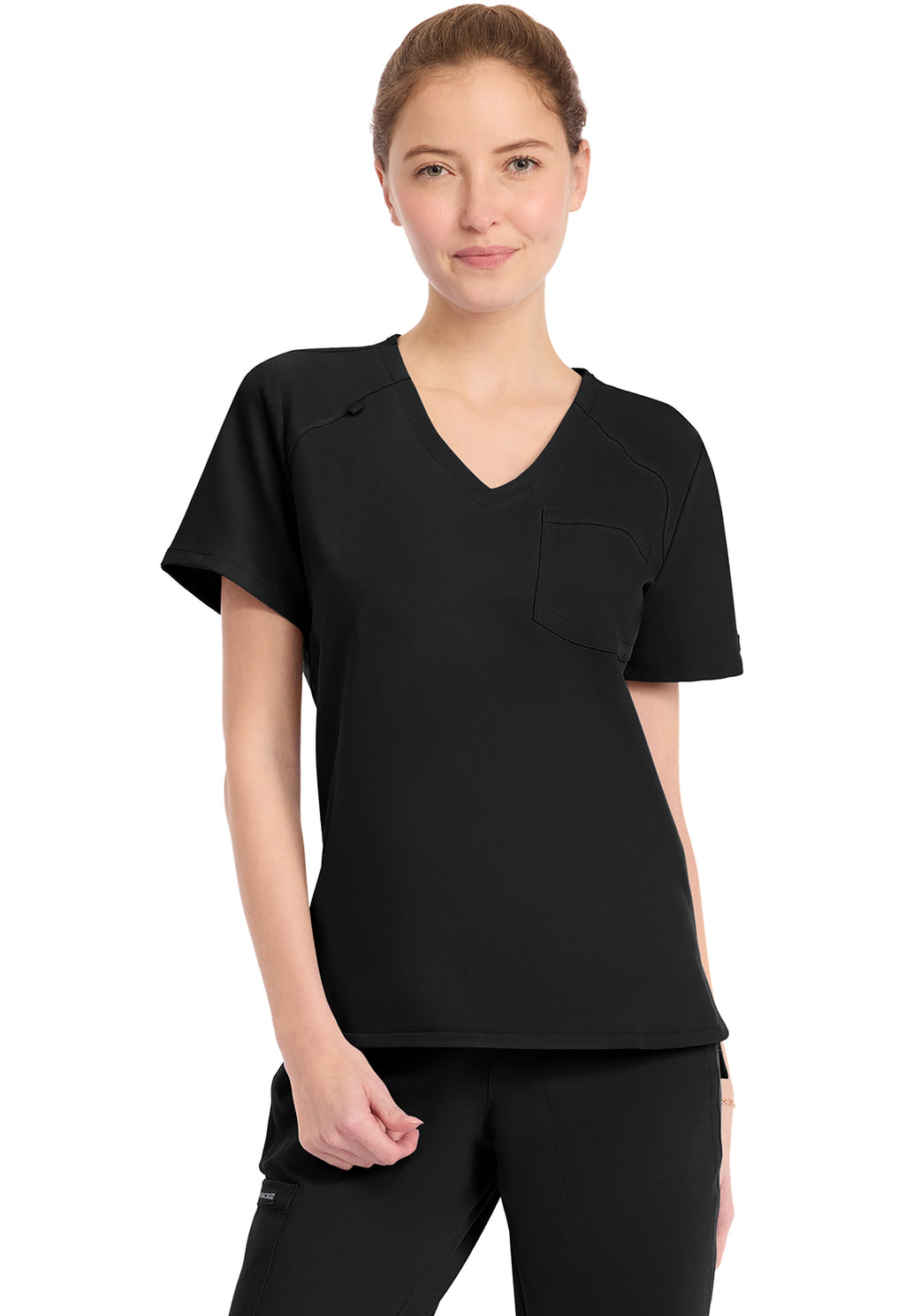Cherokee WW Originals Ultra Women's CK954A Women's Tuck-in V-Neck Top