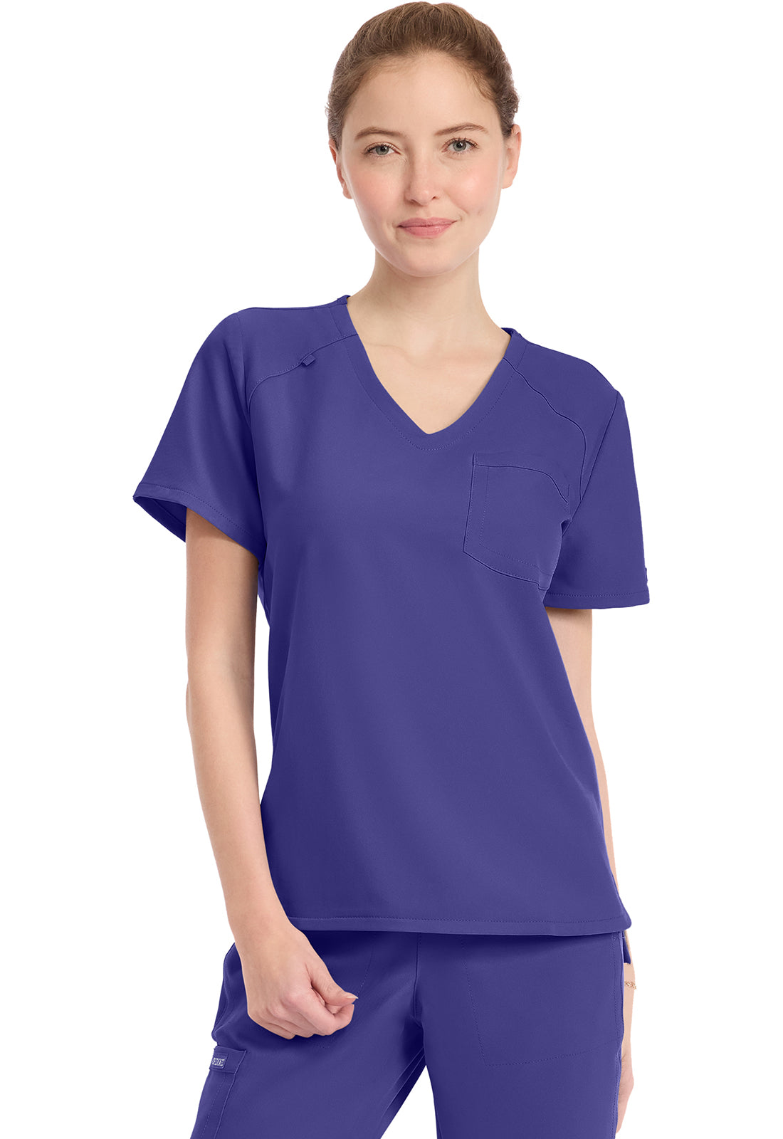 Cherokee WW Originals Ultra Women's CK954A Women's Tuck-in V-Neck Top