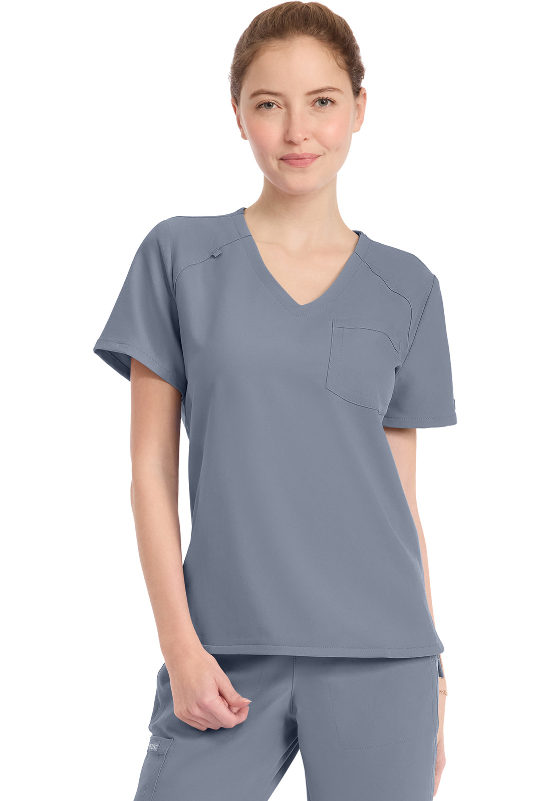 Cherokee WW Originals Ultra Women's CK954A Women's Tuck-in V-Neck Top