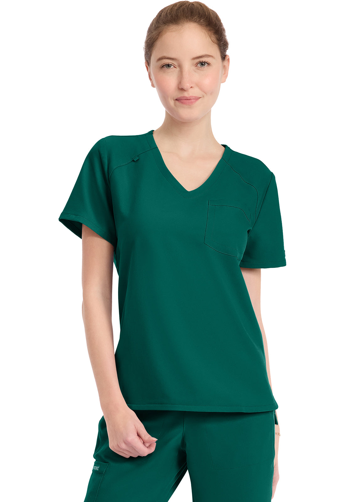 Cherokee WW Originals Ultra Women's CK954A Women's Tuck-in V-Neck Top