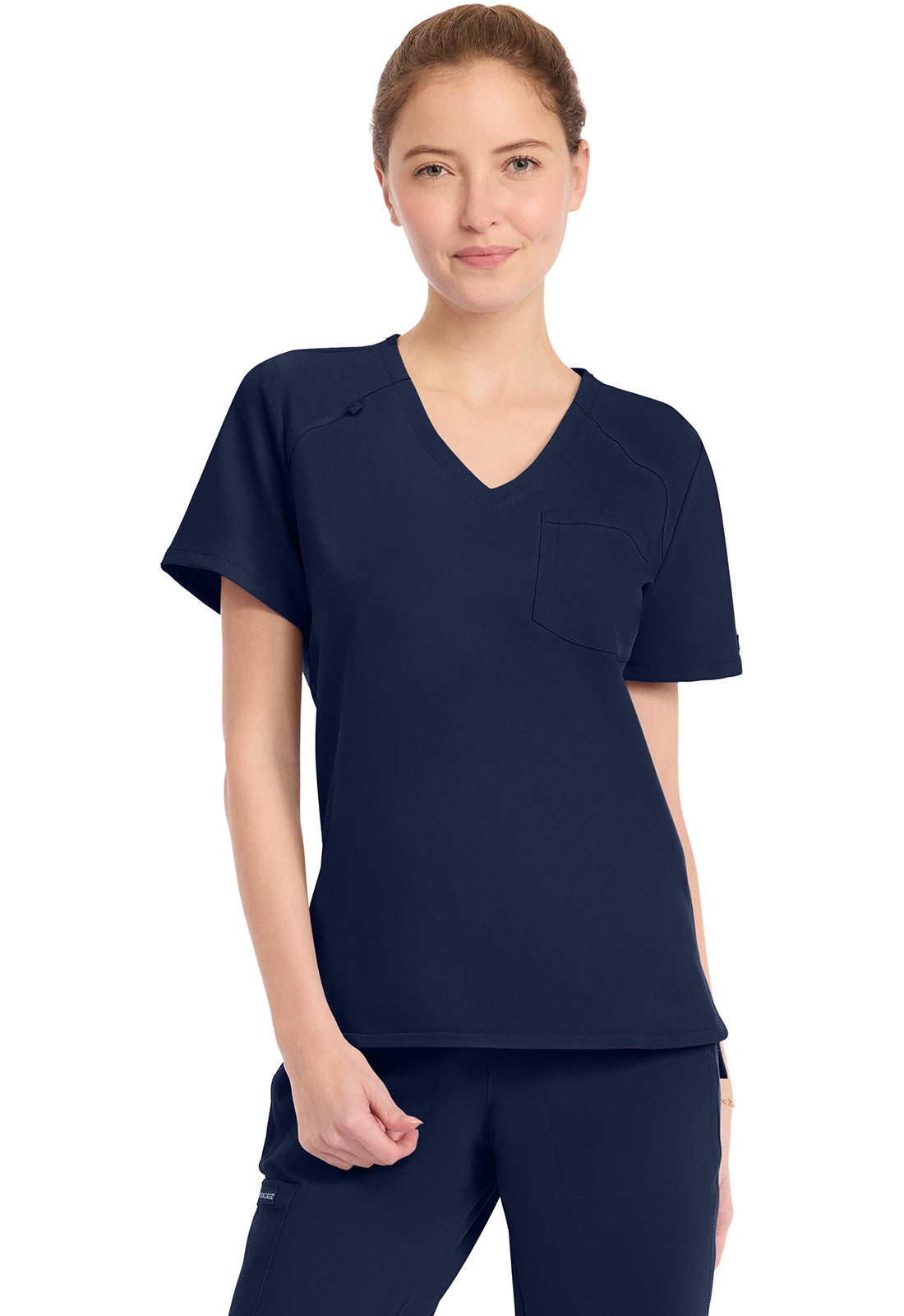 Cherokee WW Originals Ultra Women's CK954A Women's Tuck-in V-Neck Top