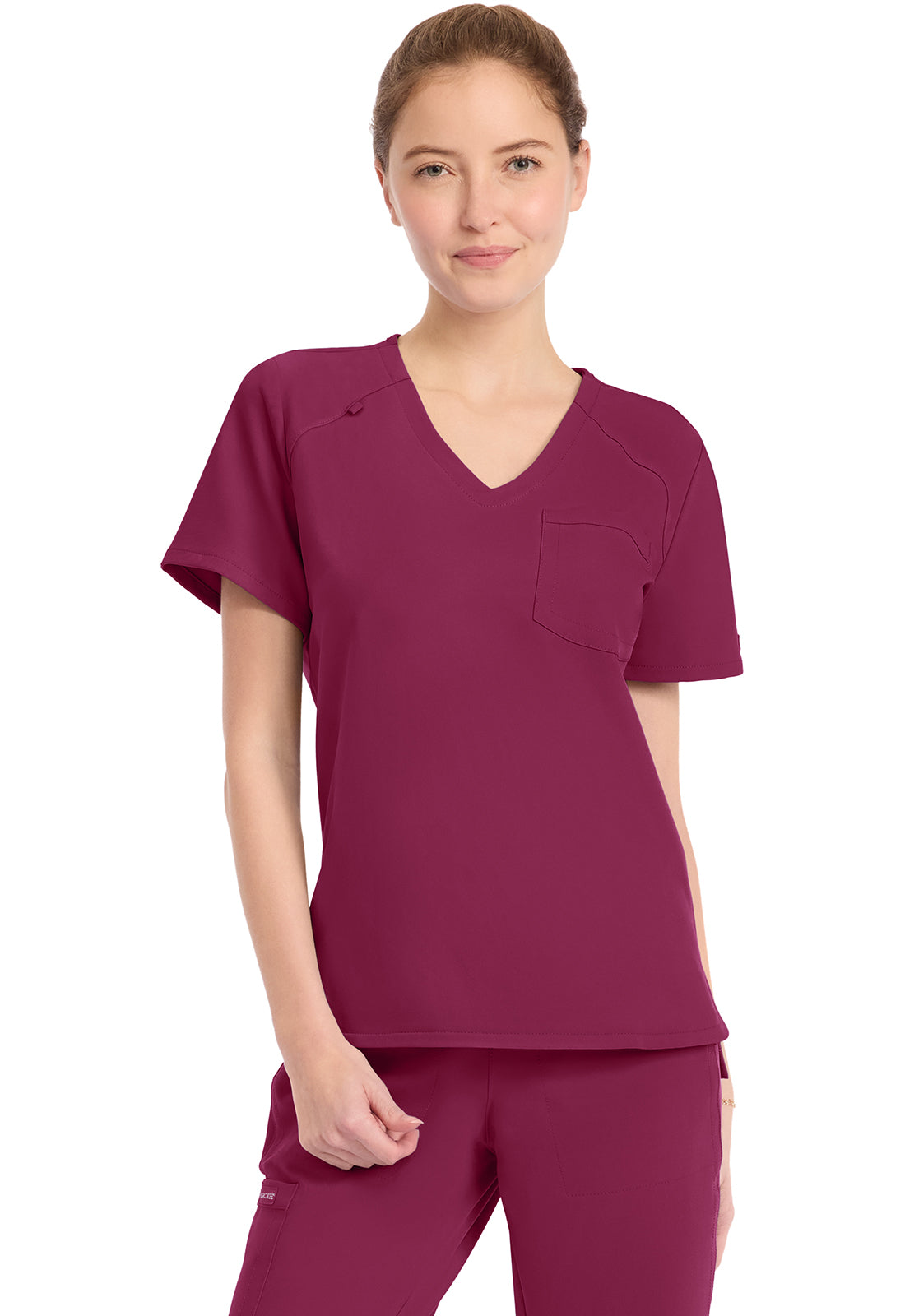 Cherokee WW Originals Ultra Women's CK954A Women's Tuck-in V-Neck Top