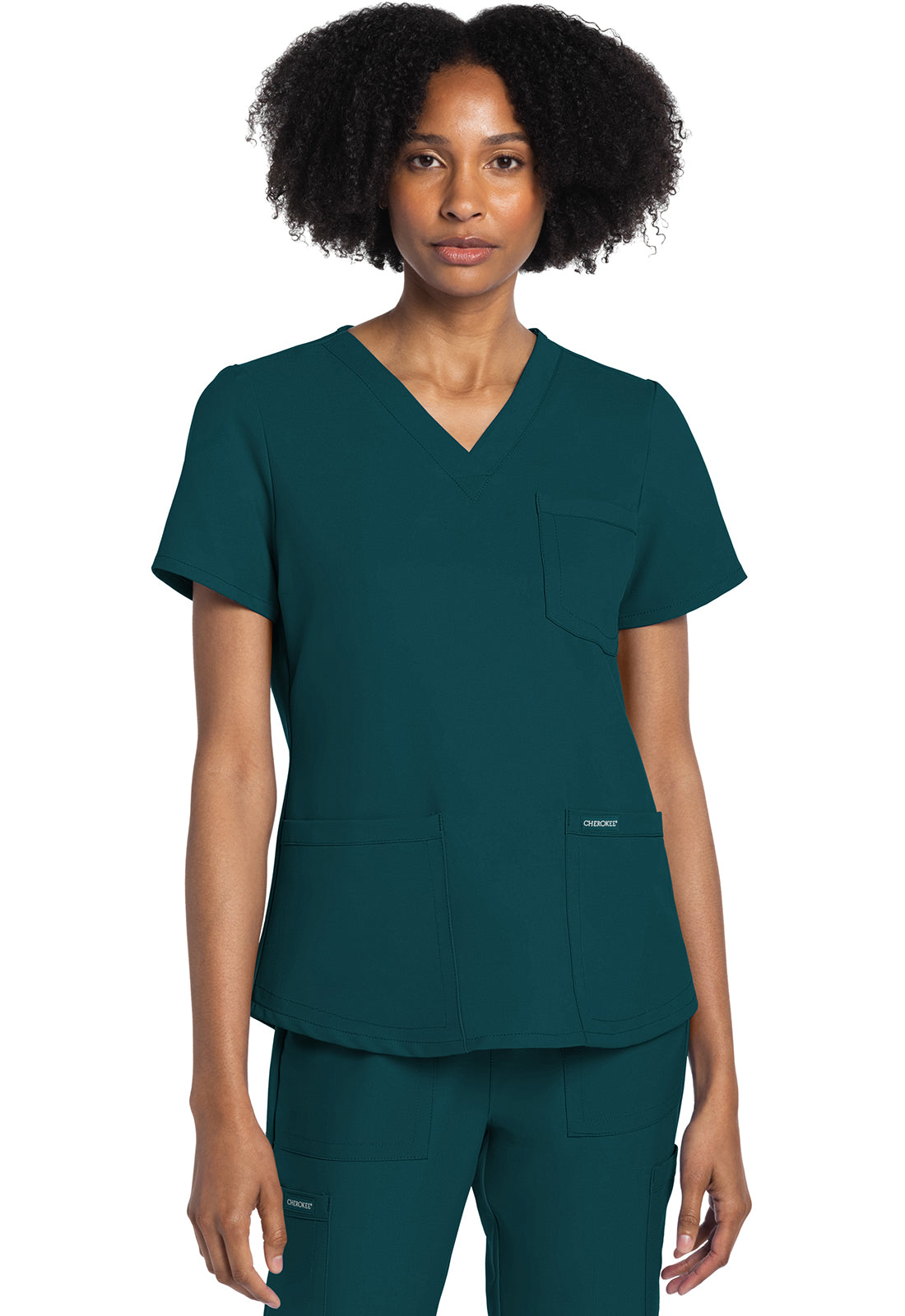 Cherokee WW Originals Ultra Women's CK961A V-Neck Top