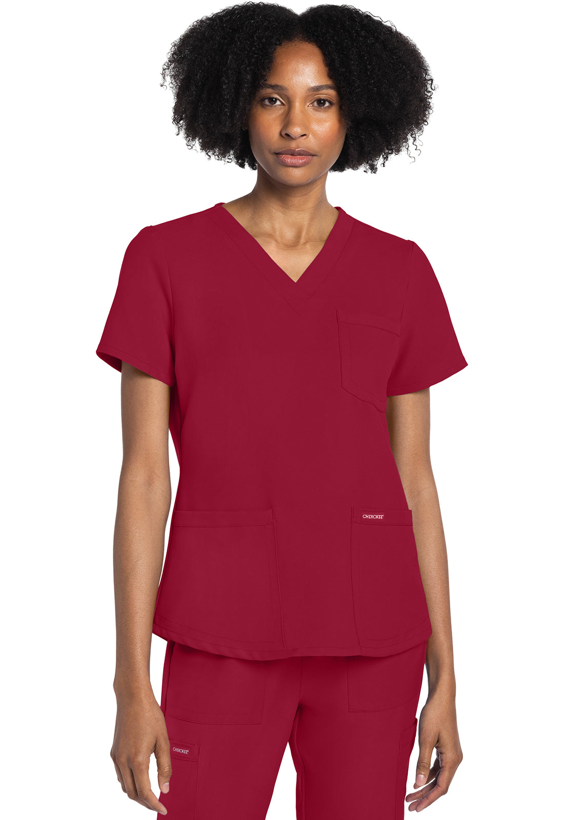 Cherokee WW Originals Ultra Women's CK961A V-Neck Top