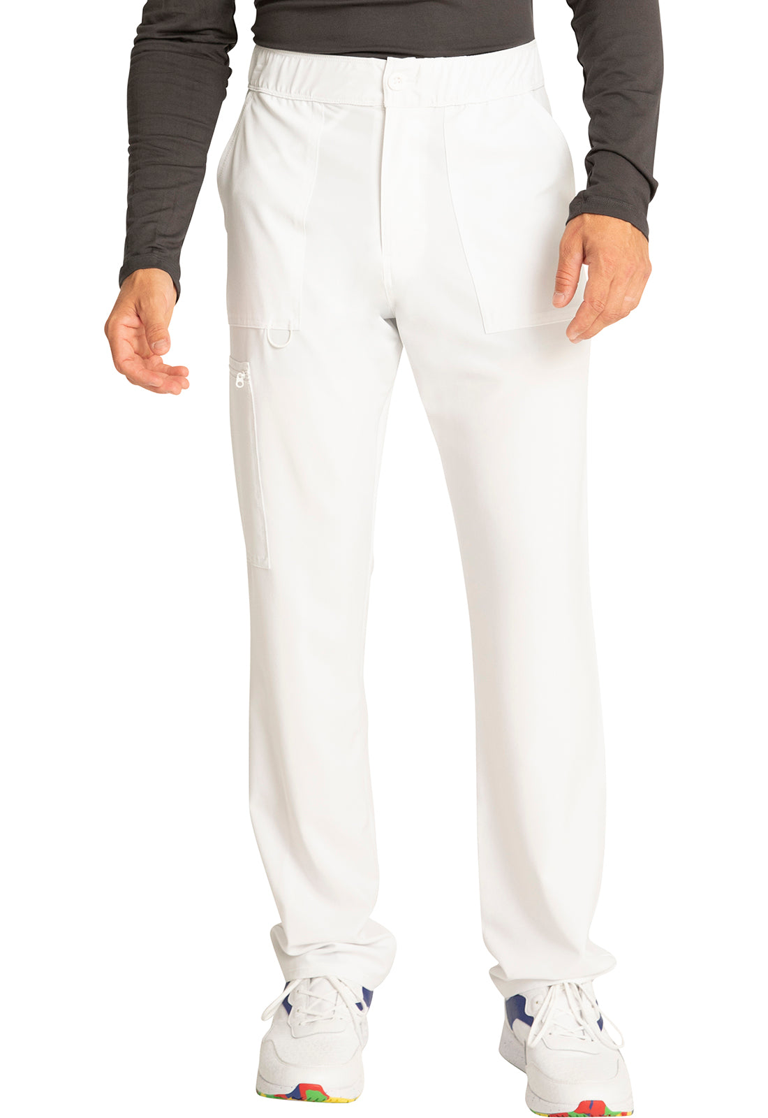 Cherokee Allura Men's CKA186 Men's Fly Front Cargo Pant